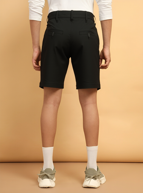 MEN'S SHORTS RELAX FIT- BLACK