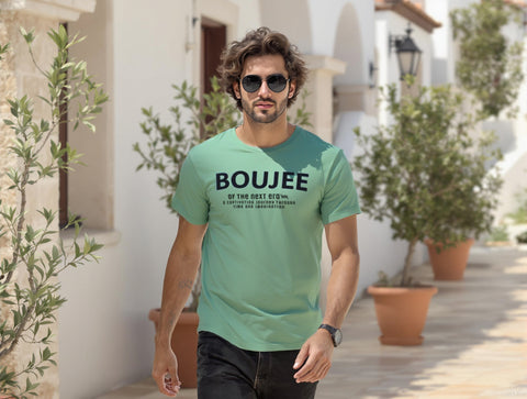 MEN'S GRAPHIC RELAXED FIT T-SHIRT-GREEN