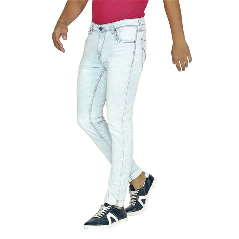 Men's Light Blue Skinny Fit Jeans