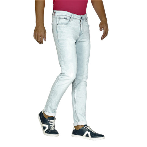Men's Light Blue Skinny Fit Jeans