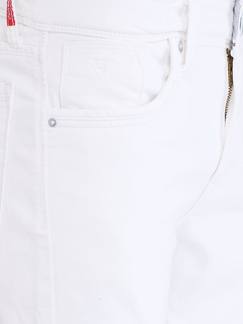 Men's White Skinny Fit Jeans
