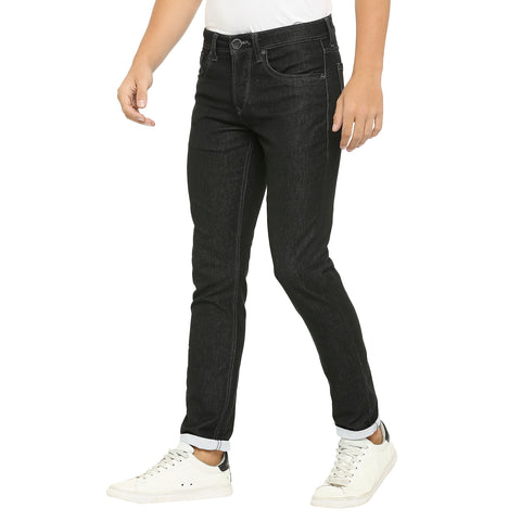 Men's Dark Grey Slim Fit Jeans