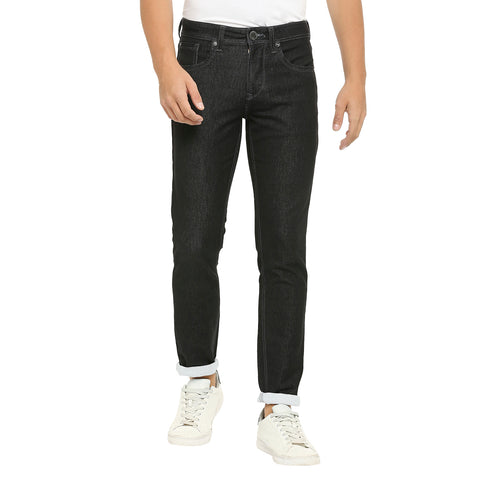 Men's Dark Grey Slim Fit Jeans