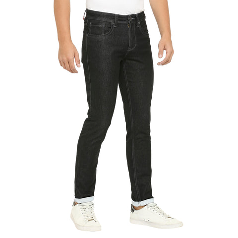 Men's Dark Grey Slim Fit Jeans