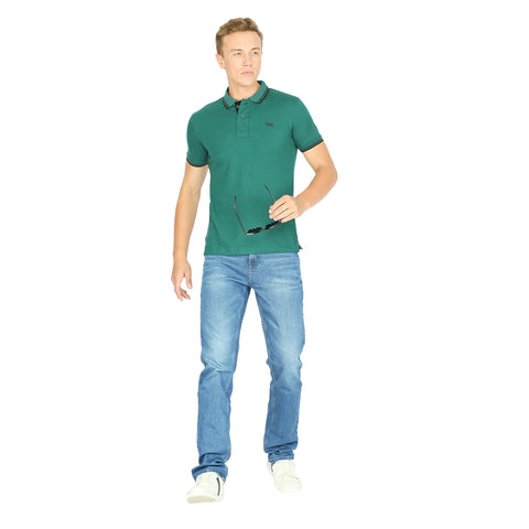 Men's Blue Straight Fit Jeans