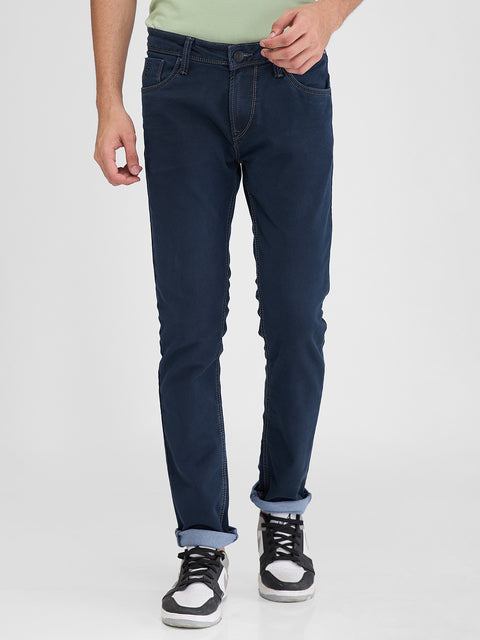 Men's Dark Blue Skinny Fit Jeans