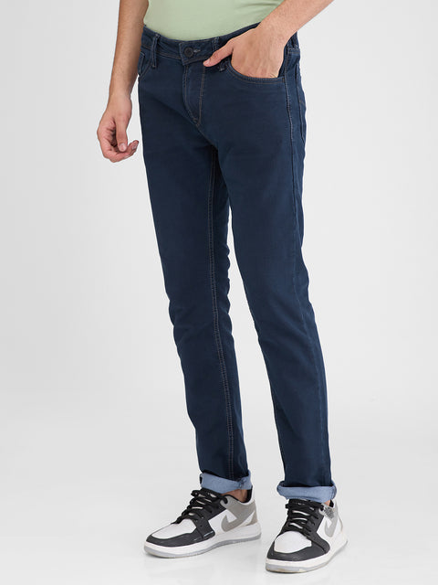 Men's Dark Blue Skinny Fit Jeans