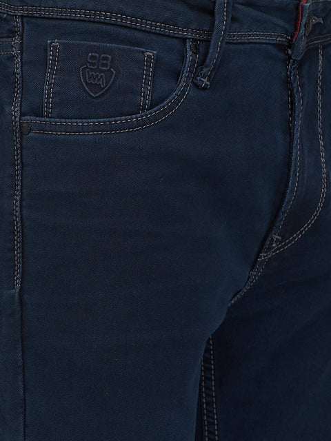 Men's Dark Blue Skinny Fit Jeans