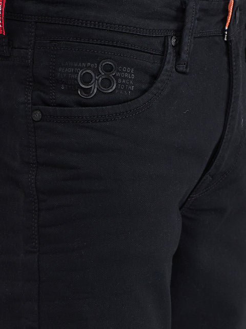 Men's Black Super Slim Fit Jeans