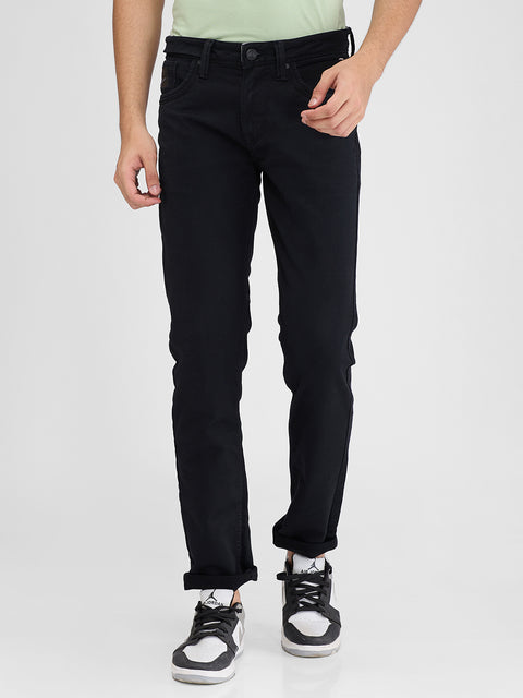 Men's Black Slim Fit Jeans