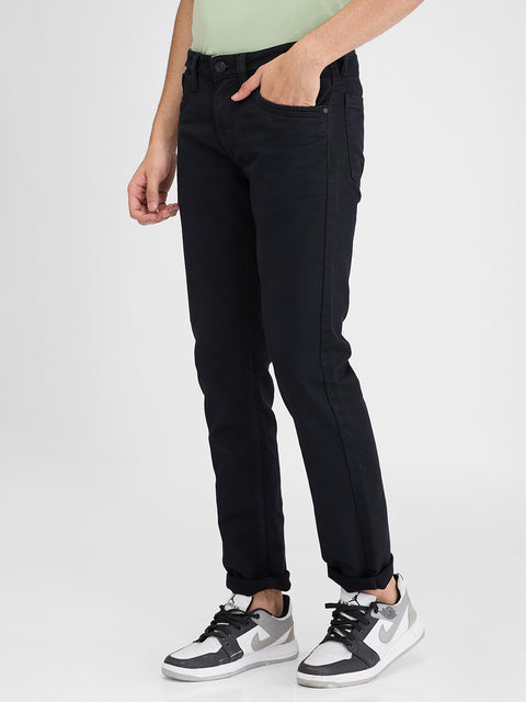 Men's Black Slim Fit Jeans