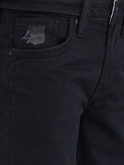Men's Black Slim Fit Jeans