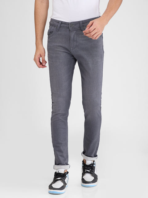 Men's Grey Skinny Fit Jeans