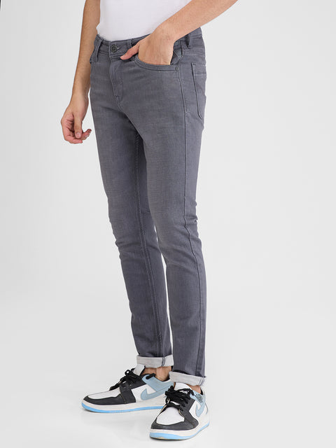 Men's Grey Skinny Fit Jeans