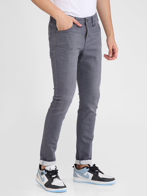 Men's Grey Skinny Fit Jeans