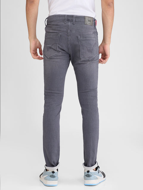 Men's Grey Skinny Fit Jeans