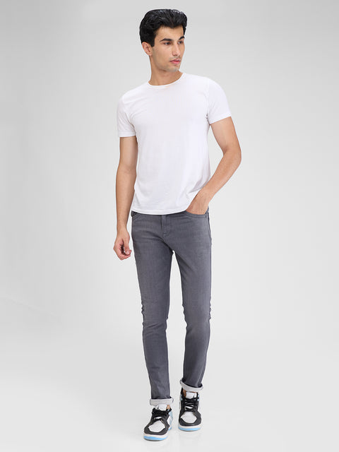 Men's Grey Skinny Fit Jeans