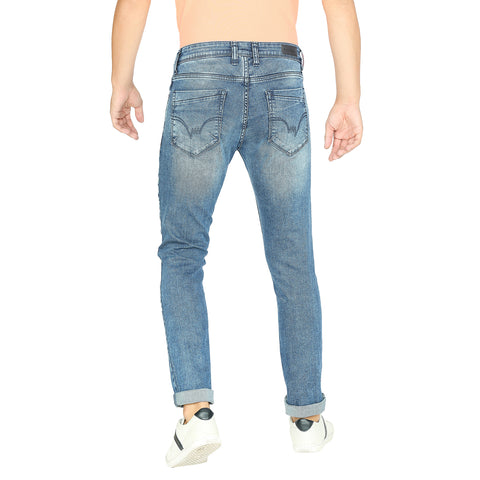 Men's Light Blue Slim Fit Jeans