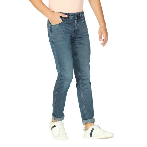Men's Blue Slim Fit Jeans