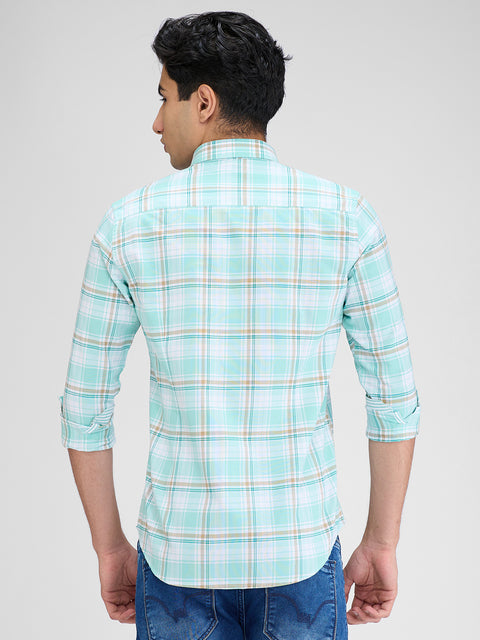 Men's Pista Checks Slim Fit Shirts