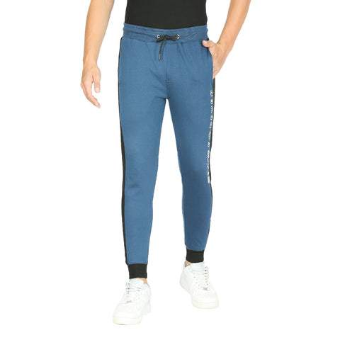 Men's Petrol Blue Track pants