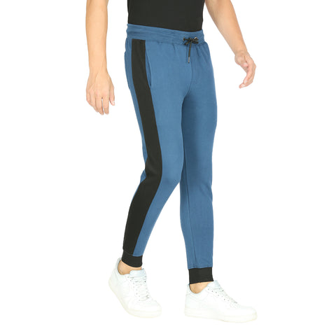 Men's Petrol Blue Track pants