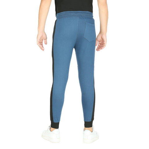 Men's Petrol Blue Track pants
