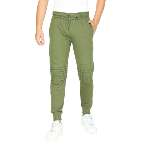 Men's Light Green Track pants