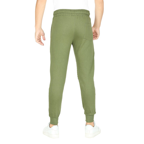 Men's Light Green Track pants