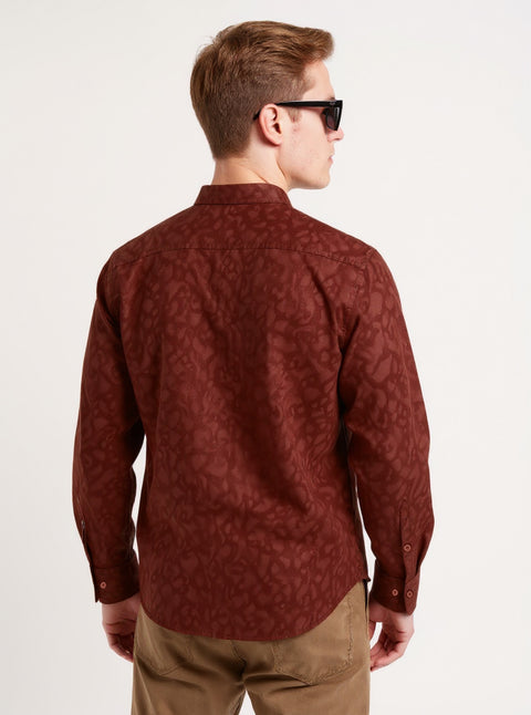 Full Sleeve Solid Tomato Red