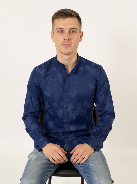 Full Sleeve Solid Navy