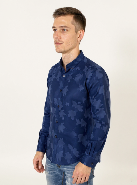 Full Sleeve Solid Navy