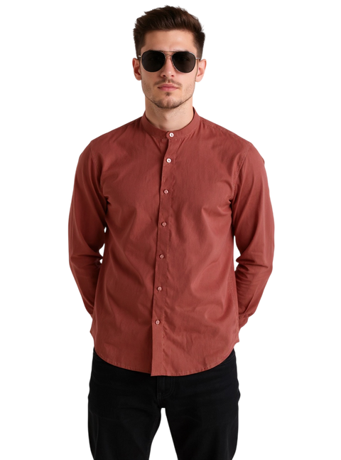 Full Sleeve Solid Tomato Red