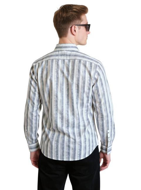 Full Sleeve Stripe Off White