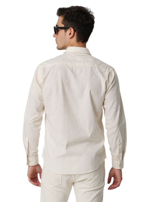 Full Sleeve Print Natural