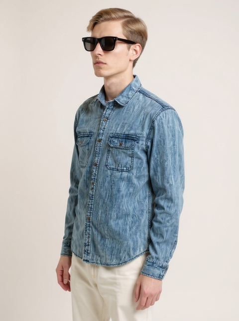 Utility Core Denim Shirt
