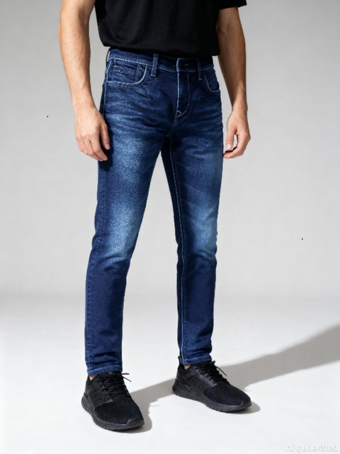 Neo light blue Skin Fit Jeans