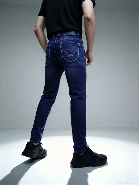 Neo light blue Skin Fit Jeans