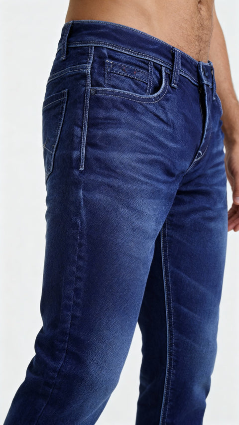 Neo light blue Skin Fit Jeans